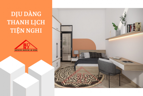 Không gian trở nên dịu dàng, thanh lịch và vẫn đầy sự tiện nghi trong thiết kế nội thất nhà ở Hà Tĩnh